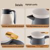 Large Capacity Insulated Thermos with Glass Liner – Ideal for Home and Dorm Use