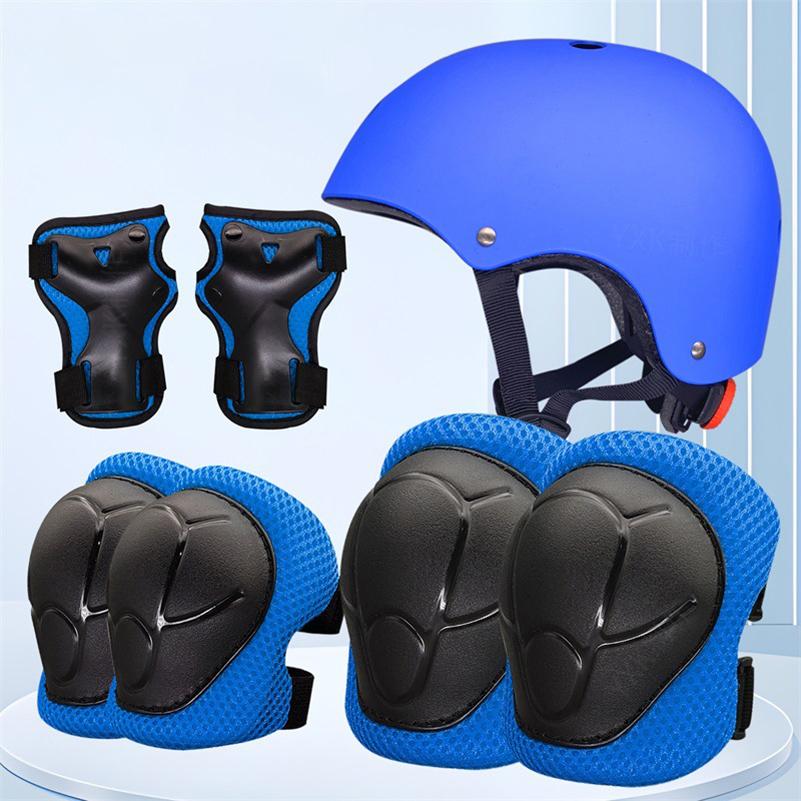 Child protective equipment helmet elbow knee pads for girls aged 3 4 5 6 7 8 9 10 11 12 year boy Suitable for roller skating and skiing