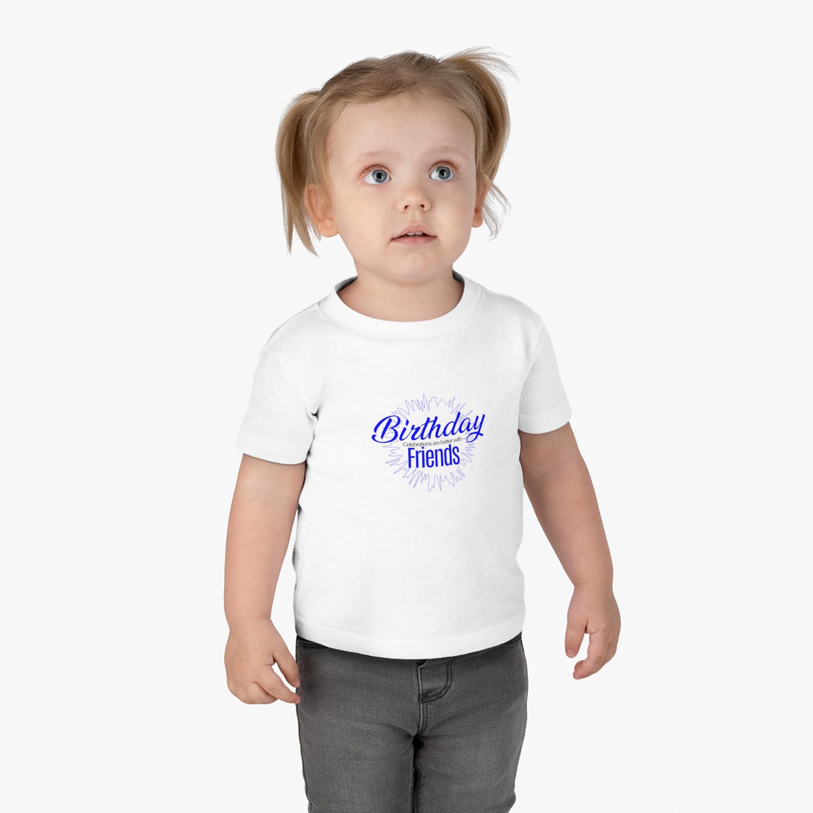 Birthday Celebration Infant Tee: 100% Cotton Kids T-Shirt 3XL