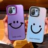 Smiling Face Case For Xiaomi Mi 11 Lite 5G NE 13T PRO 14T Redmi A5 A1 A2 9A Poco C71 Shockproof Hard Back Cover Line Art Sketch