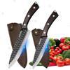 New Kitchen Knife Hand-forged Butcher Knives 5Cr15MoV Stainless Steel Pig Killing Knife Sharp Boning Knife Kitchen Accessories