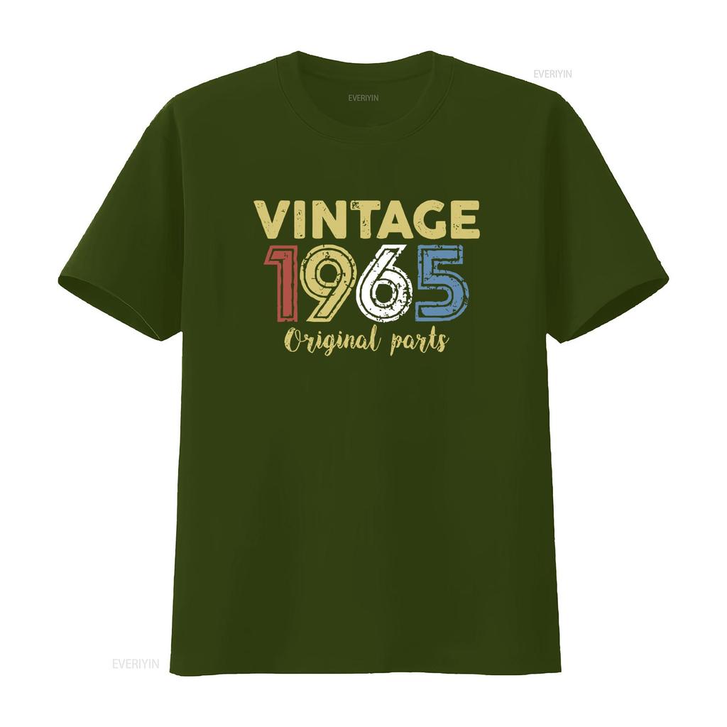Ultrabasic Mens T Shirt Vintage 1965 Original Parts 59th Birthday Novelty 59 Years Vintage Washed Graphic Fashion Soft