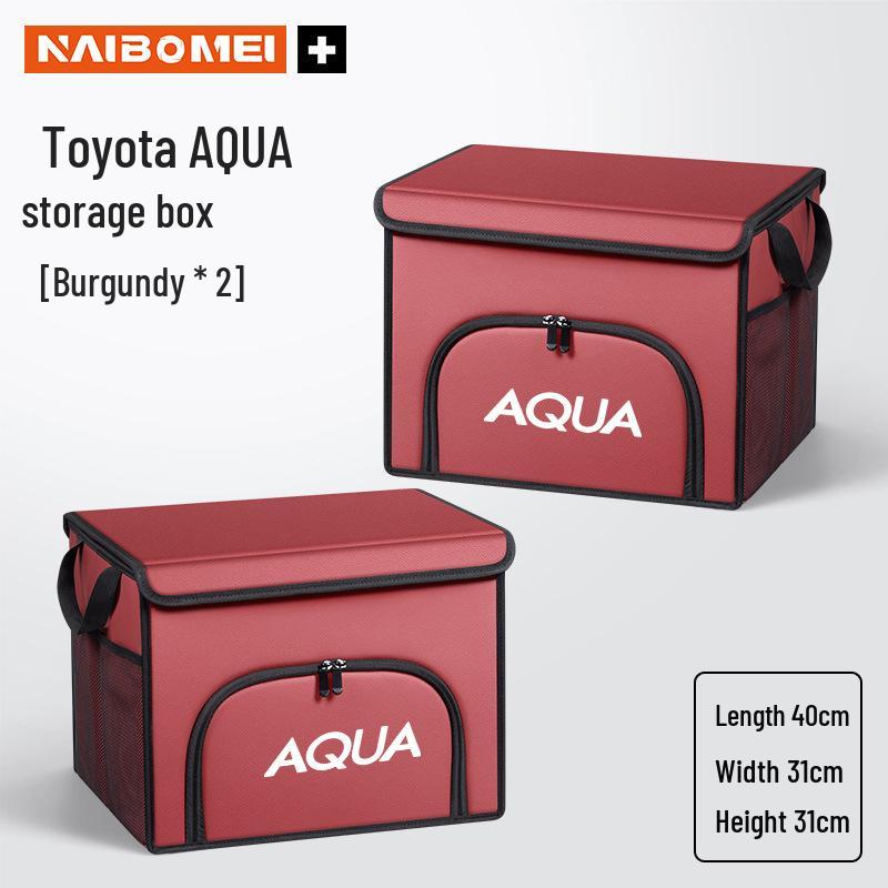 Toyota AQUA Car Trunk Foldable Storage Organizer Box
