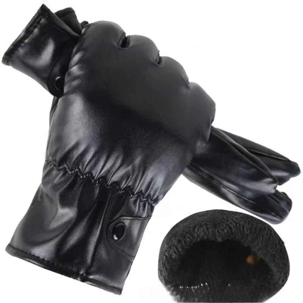 Black PU Leather