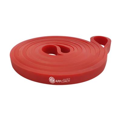 Klimmzugband Klimmzugstange Übung Latex elastisches Band rot