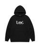 Serif Logo Hoodie Black