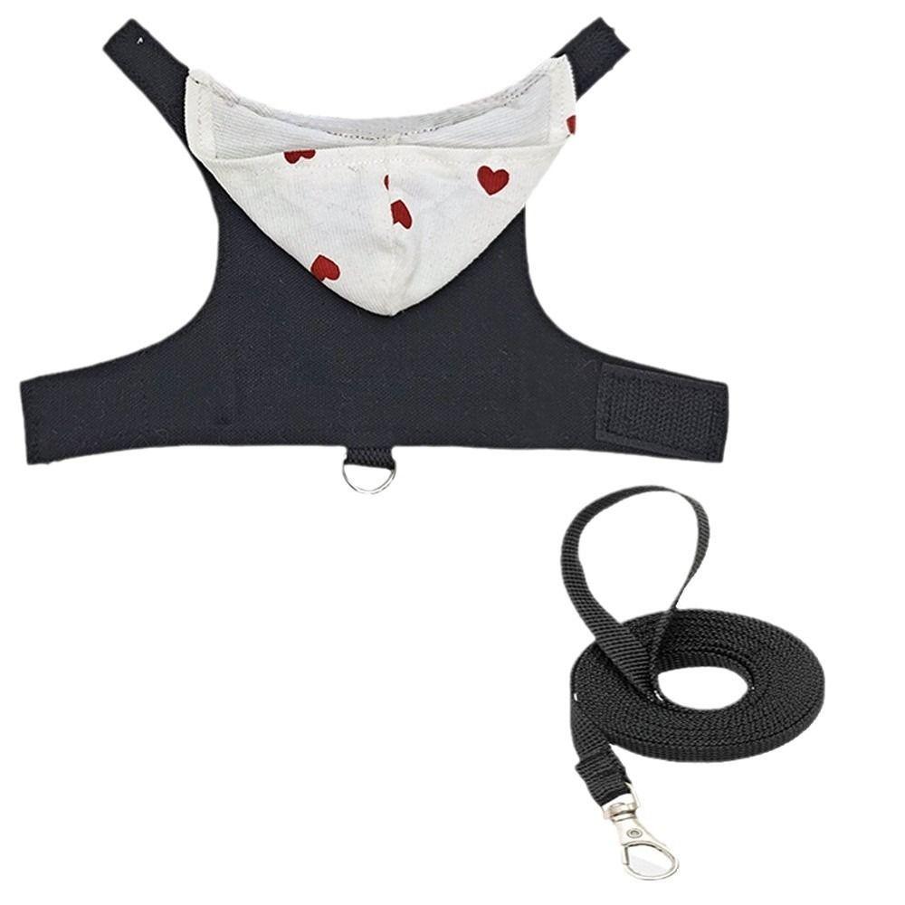 Canvas Bearded Dragon Lizard Hoodie Lizard Harness Vest  Suitable for  Squirrel