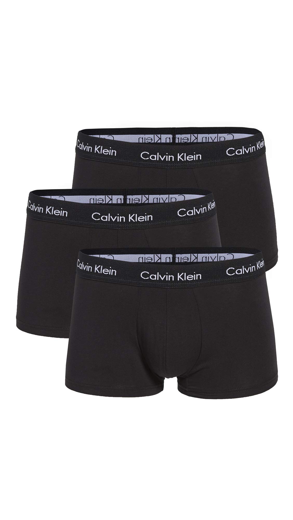 

Boxer Briefs Plain Logo Length Set Black White CK Underwear Underwear COTTON STRETCH Black Set [Calvin Klein] Men s 3-Pack Low-Rise Low-Rise 3-Pack чёрный