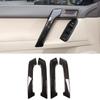 DT08 4PCS Car Interior Door Handle Trim for Toyota Land Cruiser Prado FJ150 150 2010-2018 Accessories Black Wood