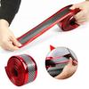 2M Car Auto Door Carbon Fiber Plate Bumper Scuff Cover Sill Anti-Scratch Sticker