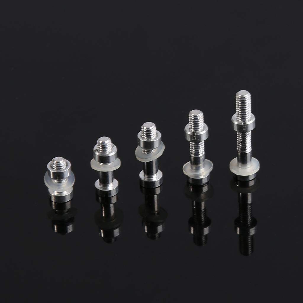 5Pcs Replacement Turntable Easy Install DIY for Headshells Phonograph Music Hardware Mounting Screws Rapair Tool