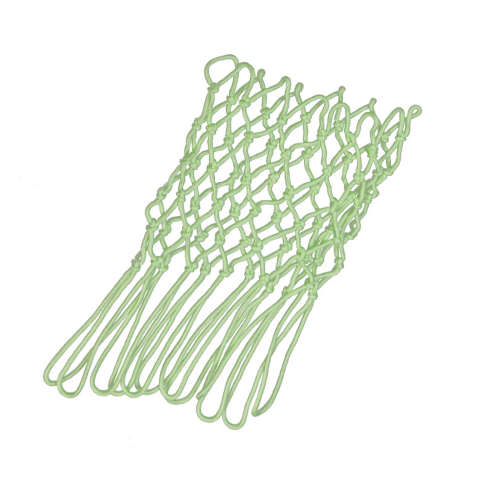 

Ночной светильник для замены баскетбольной сетки, нейлоновая светящаяся баскетбольная сетка для кольца, стандартный размер, светящаяся баскетбольная сетка 12 Hook Standard зелёный