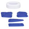 Sealing Caulk Tape Mould Proof SelfAdhesive with Scrapers for Kitchen Bathroom Floor