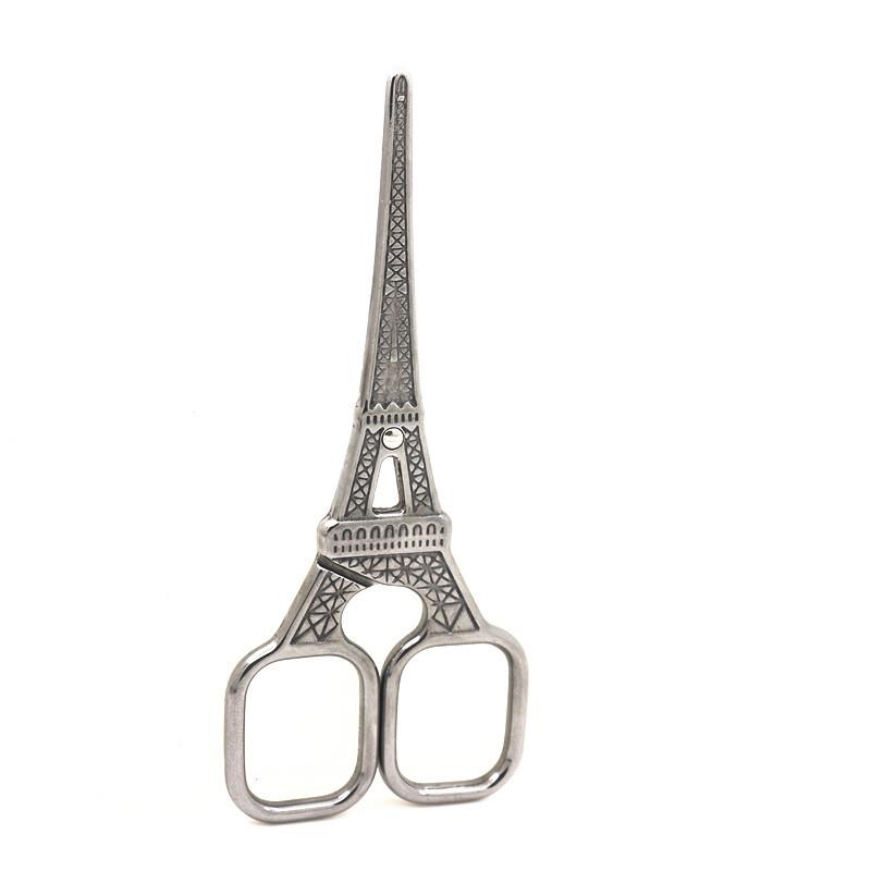 1PC Eyebrow Trimming Scissors Vintage Stainless Steel Portable
