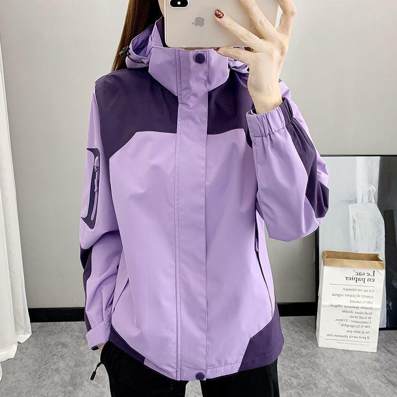 Luotuo Unisex 3-in-1 Detachable Waterproof Ski Jacket with Hood for 2025 Autumn/Winter