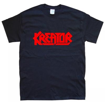 T-SHIRT KREATOR μεγέθη S M L XL XXL 3 4 XL χρώματα Μαύρο, Λευκό