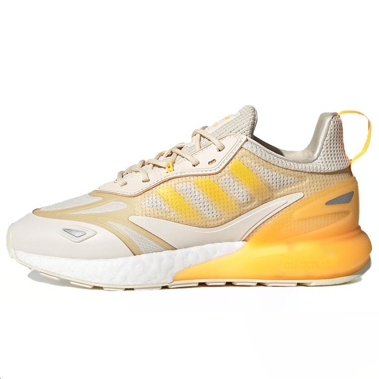 (WMNS) adidas originals ZX 2K Boost 2.0 Wonder White Orange Tint Women s GZ7823 EU 36