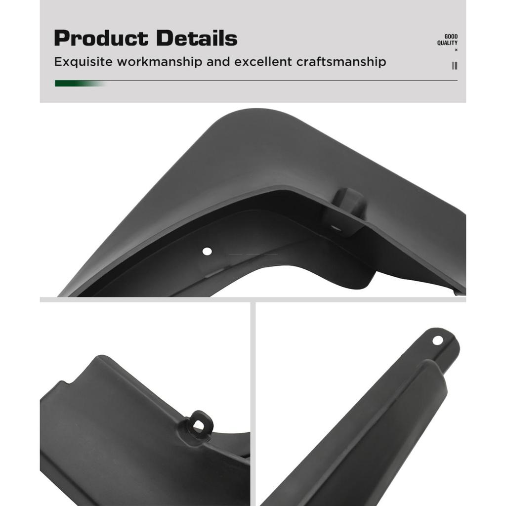4PCS Car Mud flaps Splash Guards Mudguards Car Mud Flaps Compatible with EXEED RX 2023 2024