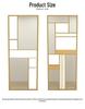 Modern Nordic Glass Partition Screen with Iron Art and Stainless Steel Washstand for Luxury Living Room and Entryway