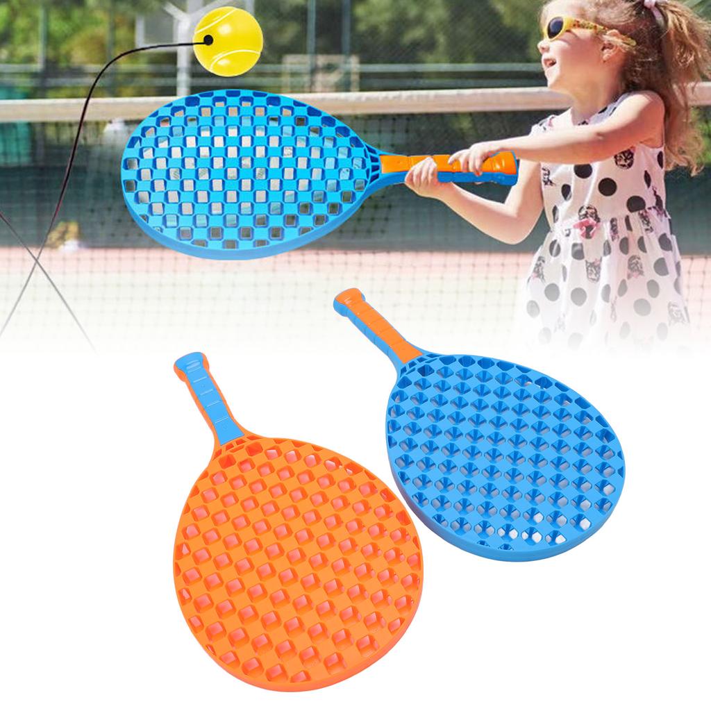 Tennis Trainer Reboundball mit Schnur Schläger Selbstübung Trainingsgerät Tragbarer Tennis Trainer