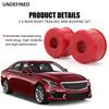 Suspension Rear Trailing Arm Bushings 16.7106R Fits For Honda Civic /Civic del Sol/ CRX  For Integra 1994-2001 Red Polyurethane