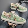 Women's Canvas Shoes Casual Embroidered Cloth Shoes for Women