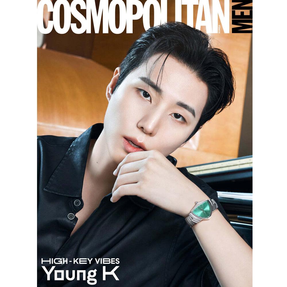 [Pre-Order] COSMOPOLITAN MEN Korea DAY6 Young K Type A B C September 2026 Bookmark Kpop Magazine Korea Official Limited Collector Edition New