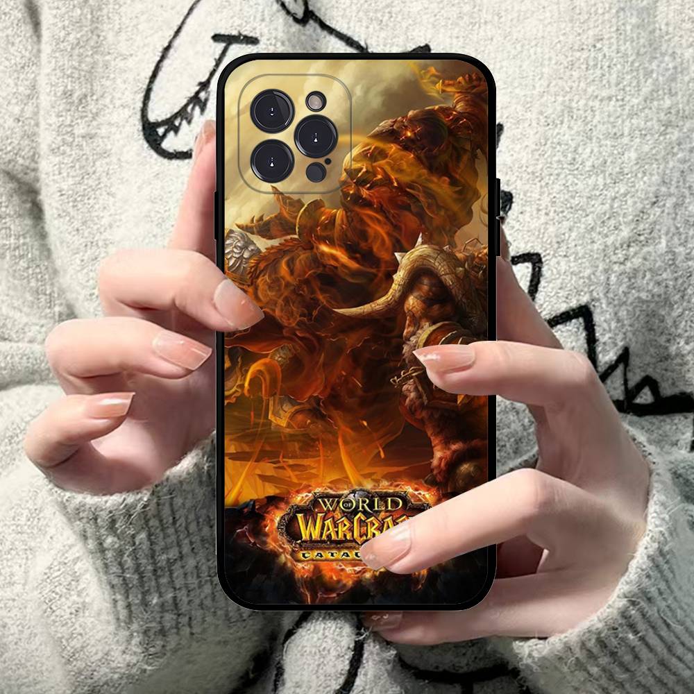 Game World Of W-Warcraftes Phone Case For IPhone 17 16 15 14 11 12 13 Mini Pro XS Max Plus Funda Shell