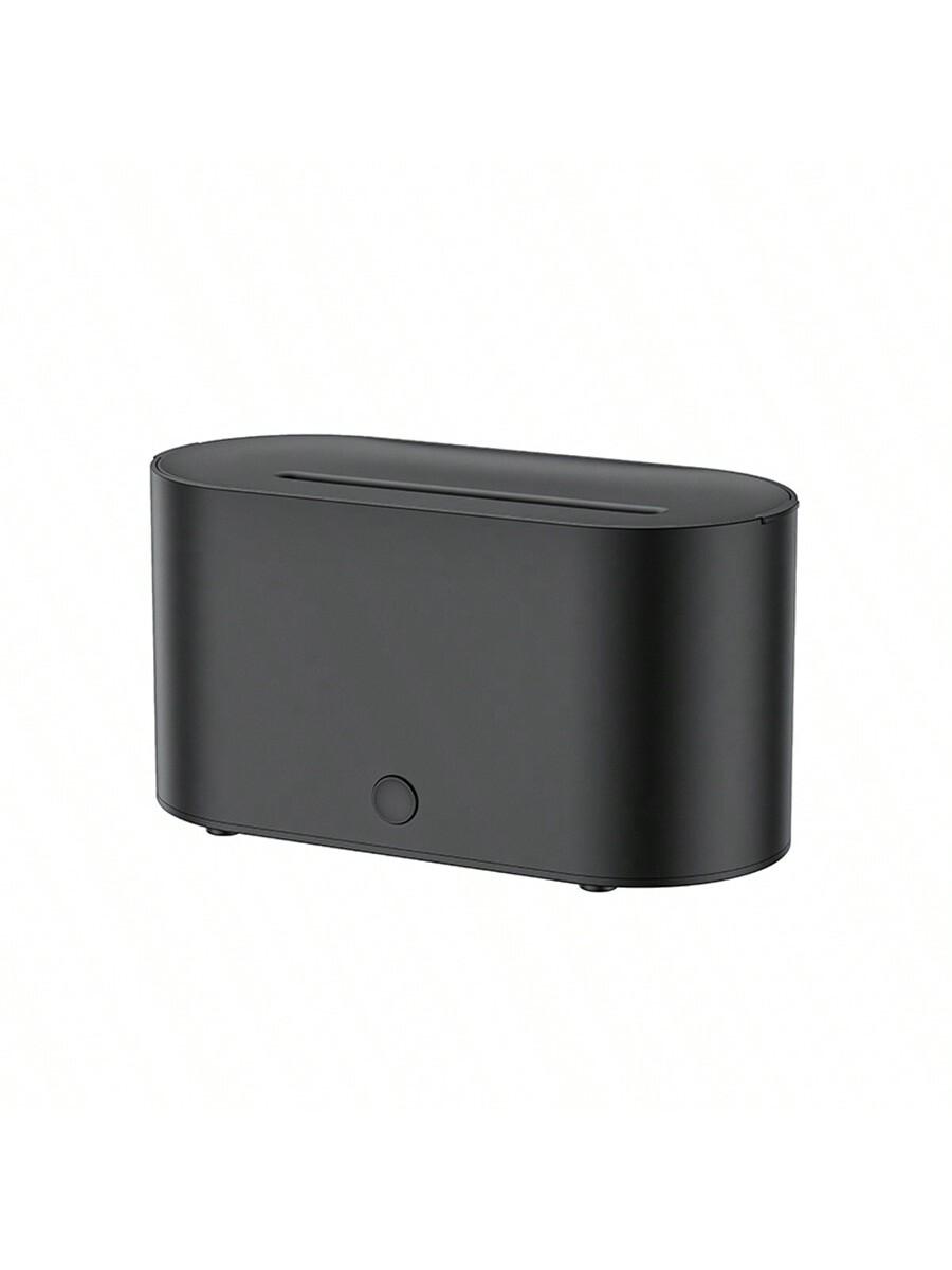 

2024 Новый ароматерапевтический увлажнитель воздуха Flame, диффузор эфирного масла, 7 цветов, ночники, подходящие для спальни, офиса, четыре цвета чёрный