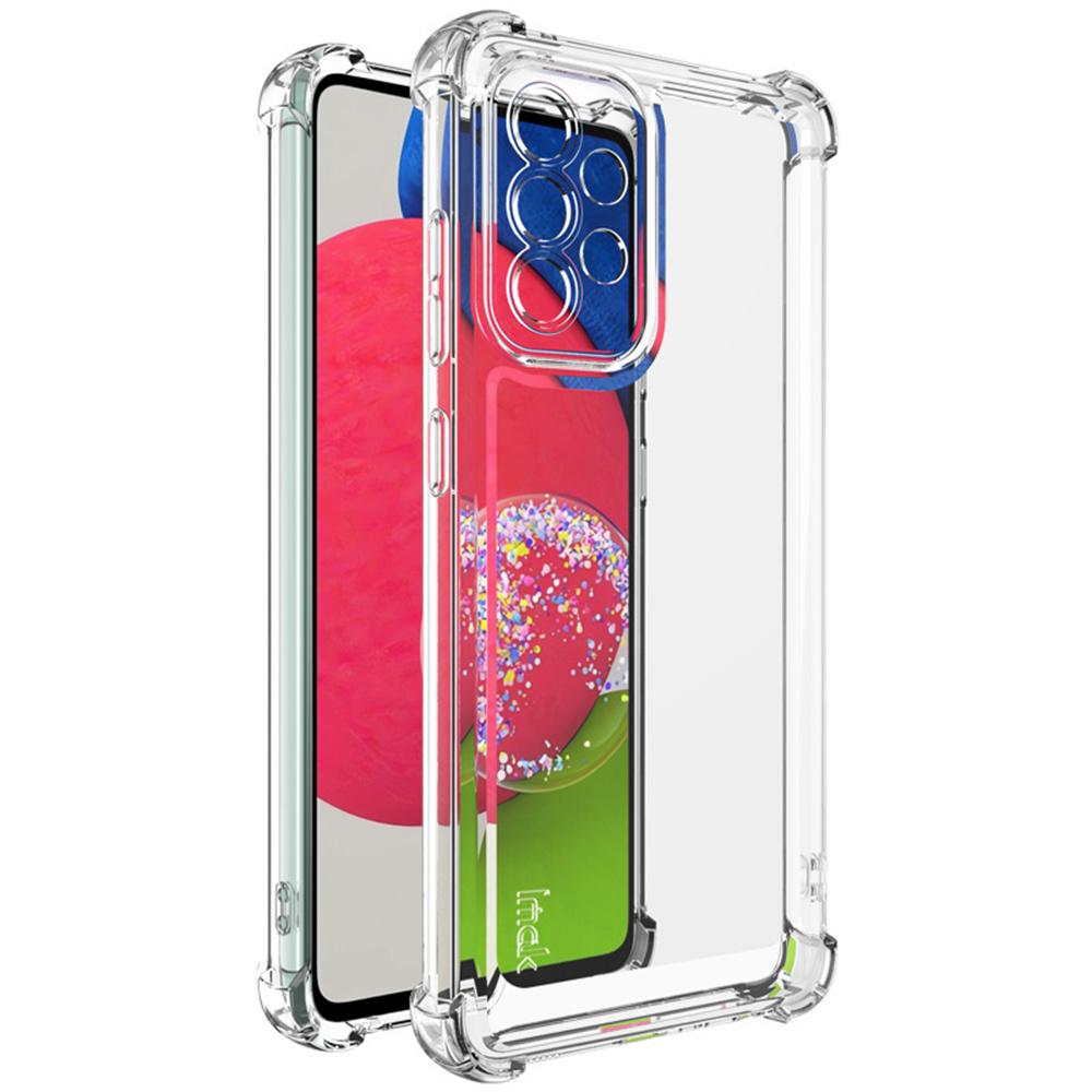 

IMAK UX-4 Series for Samsung Galaxy A52s 5G/A52 5G/4G Case Straight Frame Four Corner Shockproof Clear TPU Cover A