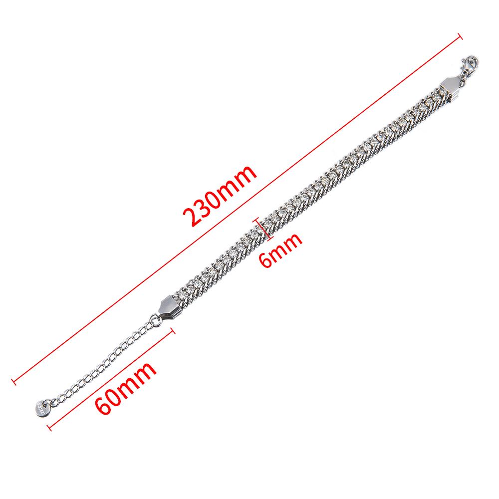 

1pcs Stainless Steel Colorful Crystal Chain Glue-On Trim Cube Shiny Zircon Chains for DIY Cloth Bracelet Choker Jewelry Making