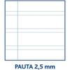 Spiral Notebooks - UNIPAPEL - Papyrus 01-Uniclasic - Pack of 10 - 80 Sheets - 90 G