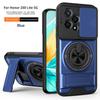 For Honor 200 Lite 5G Case Armor Silicone PC Magnetic Ring Holder Back Cover for Honor200 200Lite Slide Camera Shockproof Funda