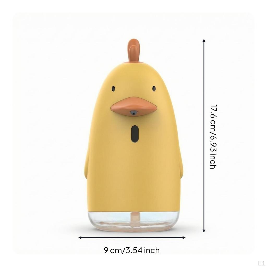 Enten Seifenspender Bewegung Berührungslos Schaumende Hand Cartoon für Kleine Kinder,