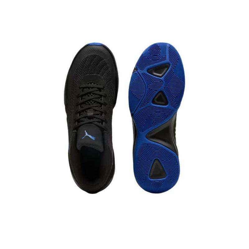Puma Court Pro 2 Herren Weicher Komfort Mesh Atmungsaktiv Leichte Unterstützung Basketballschuhe Schwarz Blau 312180-05