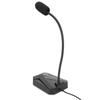 Computer Microphone USB RGB Light Adjustable Gooseneck Noise Reduction 360 Degrees USB Microphone for Gaming Meeting