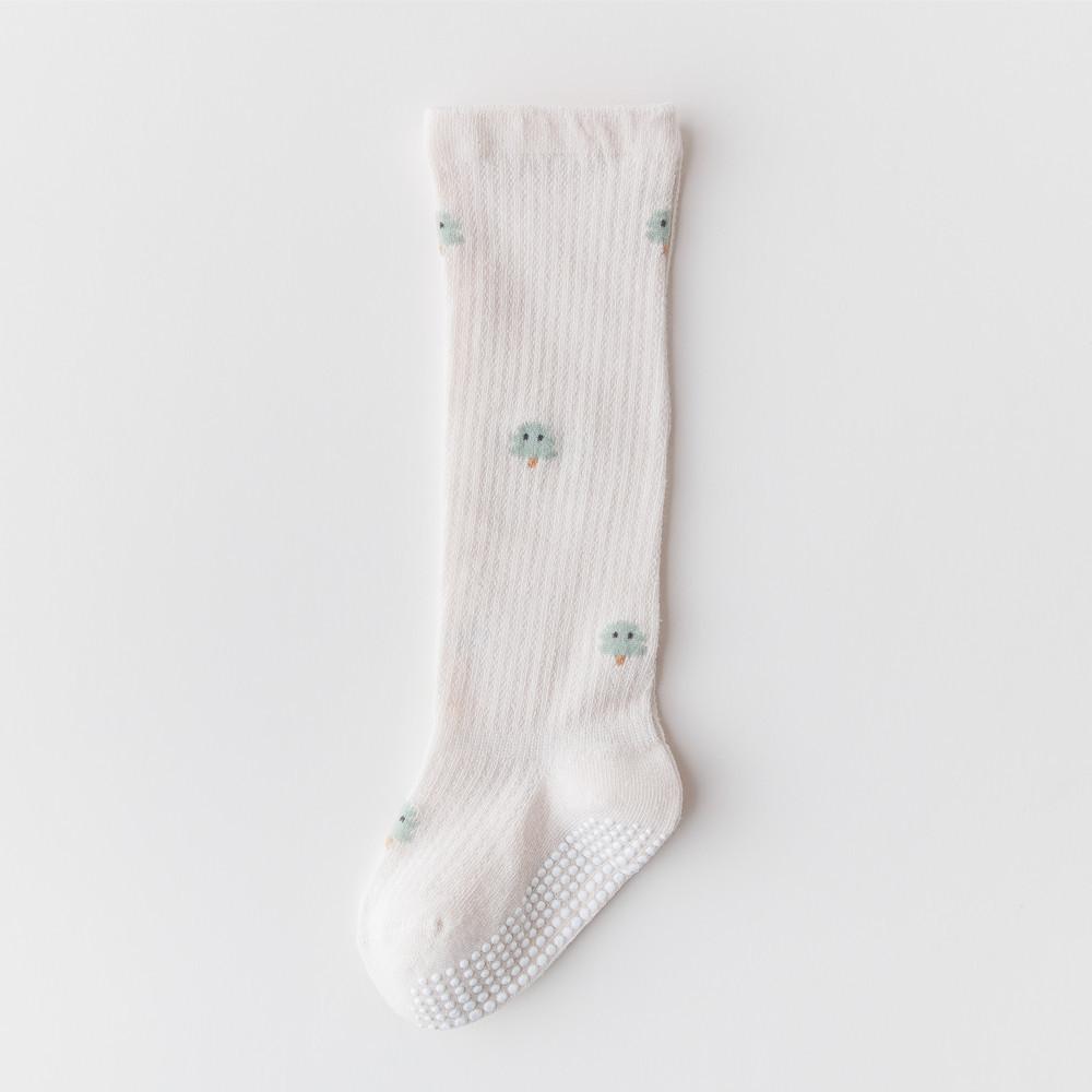 

Летние сетчатые тонкие свободные детские чулки, носки для новорожденных, нескользящие выше колена, носки от комаров S 6-12M(10-12)