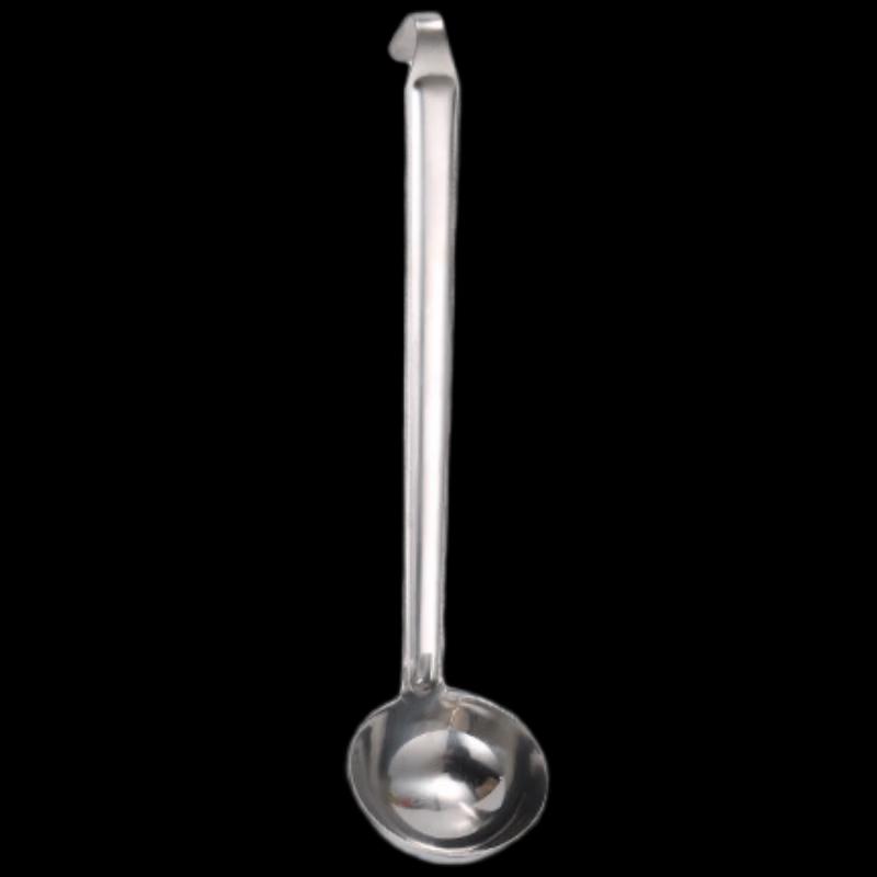 

Ruhan Stainless Steel Long-Handle Soup Spoons with Hanging Hook