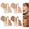 5 colori correttore fondotinta stick opaco contouring stick controllo olio naturale isolato BB cream idratante fondotinta idratante a lunga durata fluido