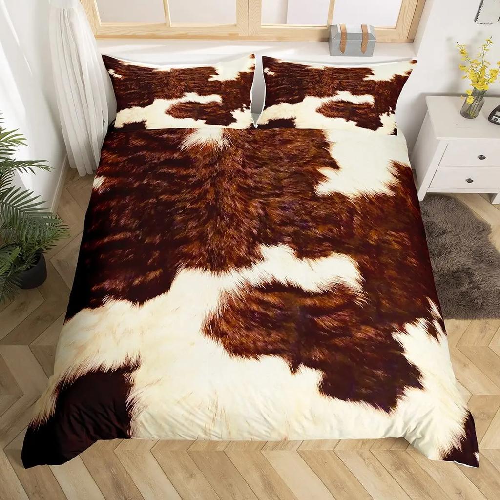 Snake Skin Duvet Cover Set Snake Scale Bedding Set FullWild Reptile Comforter Cover Tropical African Safari Animals Quilt Cover