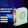 Portable Fan Heater Electric Heating,800W High Energy Oscillating P-TC Ceramic Heating Fast Heating Room Thermostat With Overheat And Tilt 