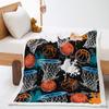 Basketball Sports Blanket Lamb Fleece Crystal Fleece Double Blanket Blanket