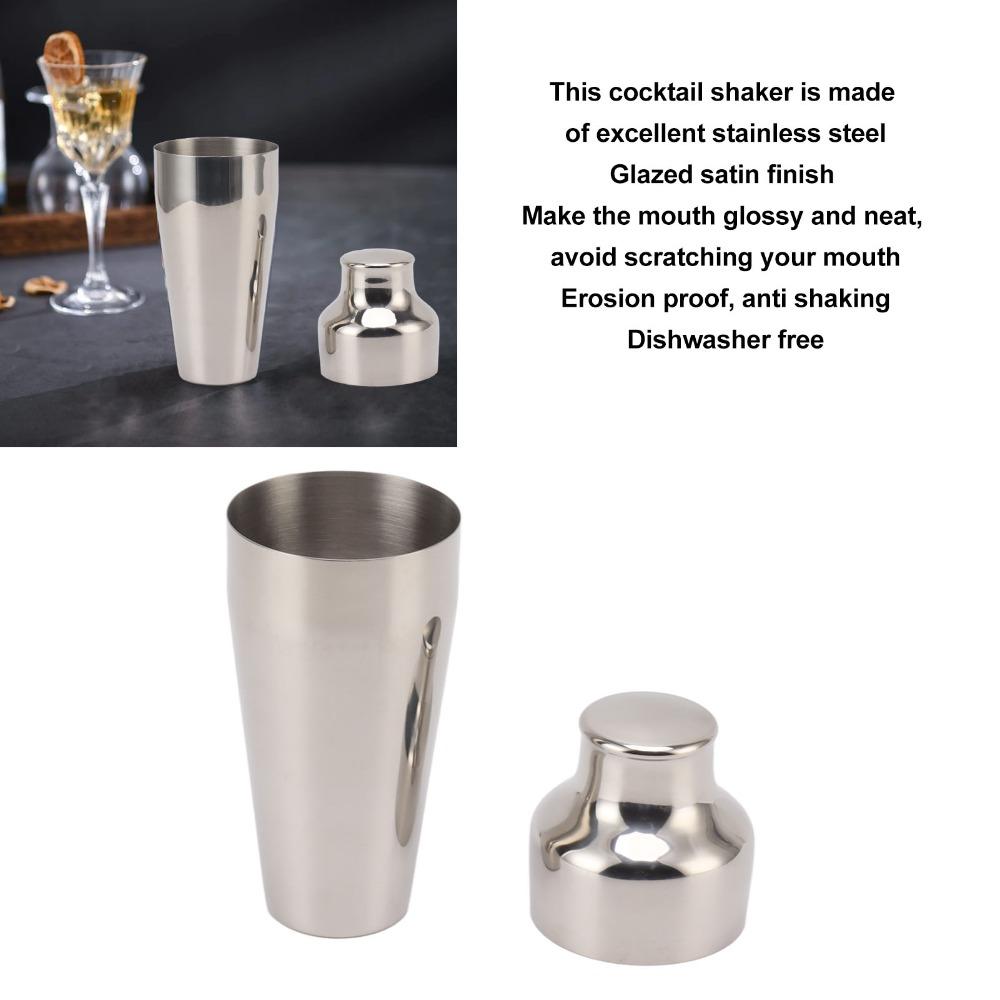 Stainless Steel Cocktail Shaker Rustproof Margarita Mixer Professional Bartender Shaker Bar