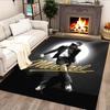 Michael Jackson Dance Icon Rug for Living Rooms, Bedrooms, Home Décor, and As Gifts.
