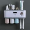 Lilang Smart Wall-Mounted Toothbrush Holder Set with Four Cups