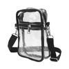 Clear Purse Stadium Clear Messenger Bag Stadium Approved for Men Women PVC Transparent Shoulder Bag with Adjustable