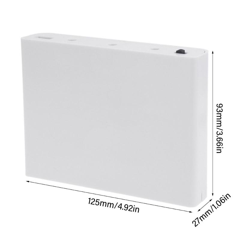 USB 5V 9V 12V Ausgang 6x 18650 Akku UPS Powerbank Box für Tablets CCTV Kameras LED Lautsprecher Router Handy