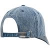 Calvin Klein Embroidered curved brim dome denim cotton peaked cap Unisex couple style light blue HX0335-407