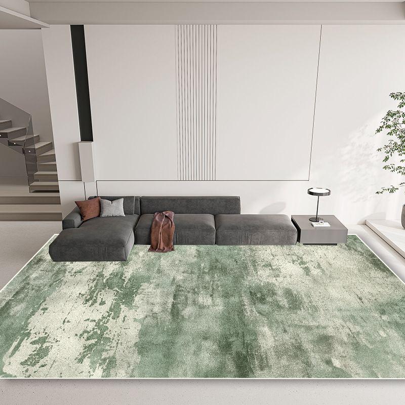 Light Green Carpet Living Room Soft Anti-slip Design Large Area Rugs American Style Decoration Bedroom Lounge Floor Mat Washable
