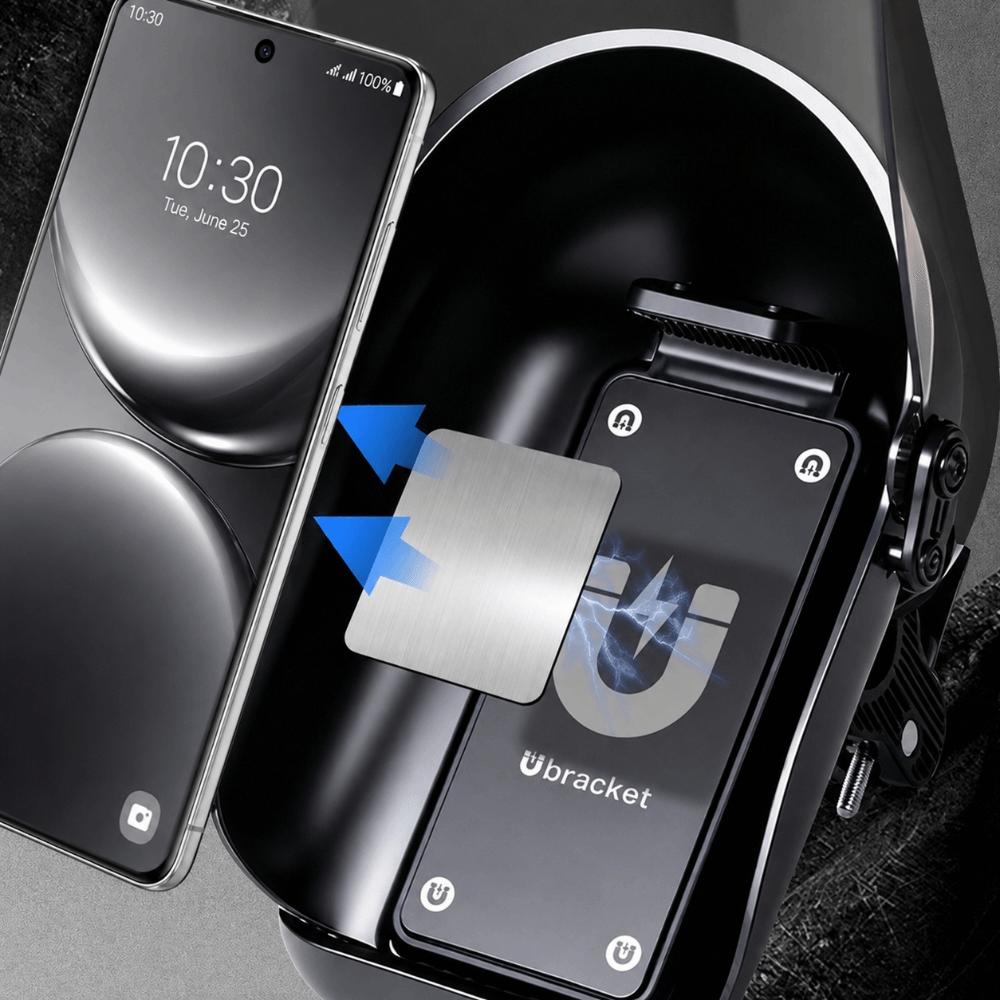 Extended Sun Visor Navigational Phone Bracket Rain Cover Magnetic Phone Bracket  Motorcycle
